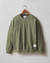 Women's Vintage Wash Relaxed French Terry Crew - Olive